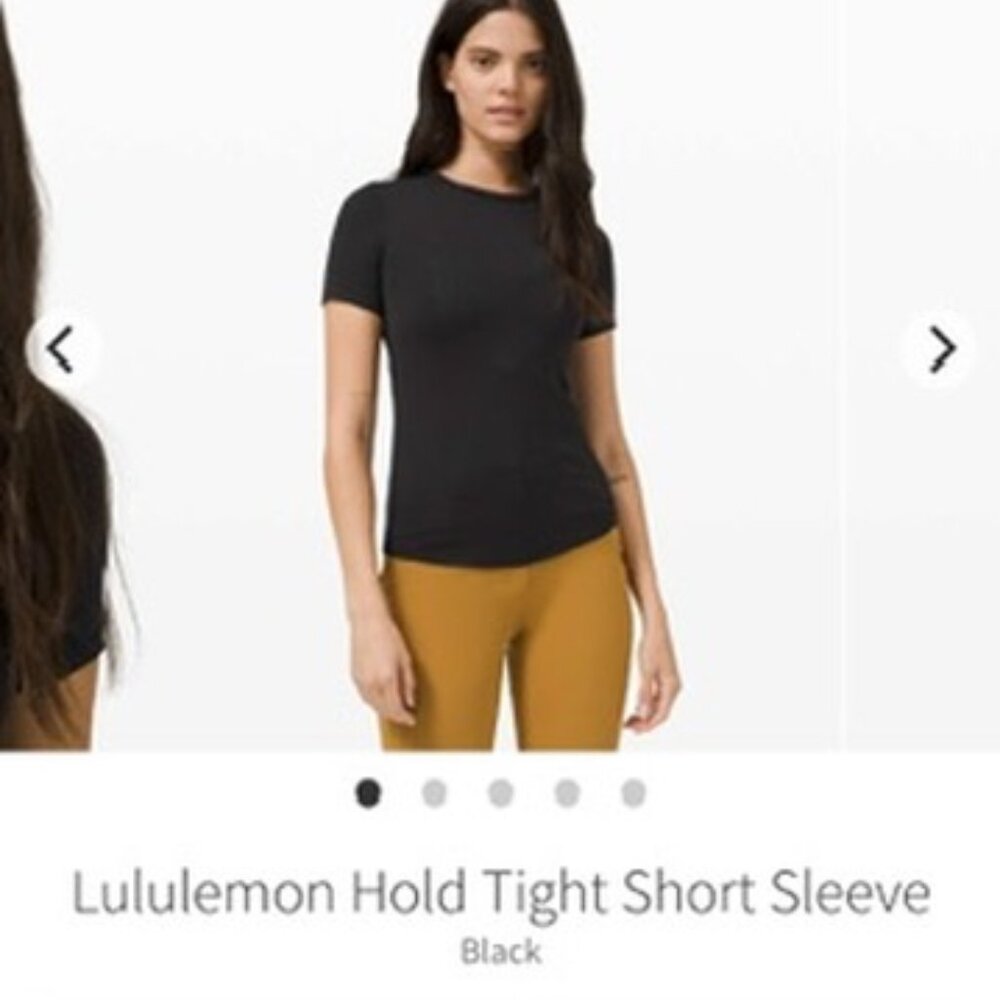 lululemon athletica Hold Tight Short Sleeve